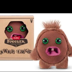 ZURU Fuggler Baby Fugg Brown Plush Monster Toy
